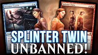 UNBANNED MODERN COMBO? SIGN ME UP! Splinter Twin + Deceiver Exarch (Magic: The Gathering Izzet MTG)