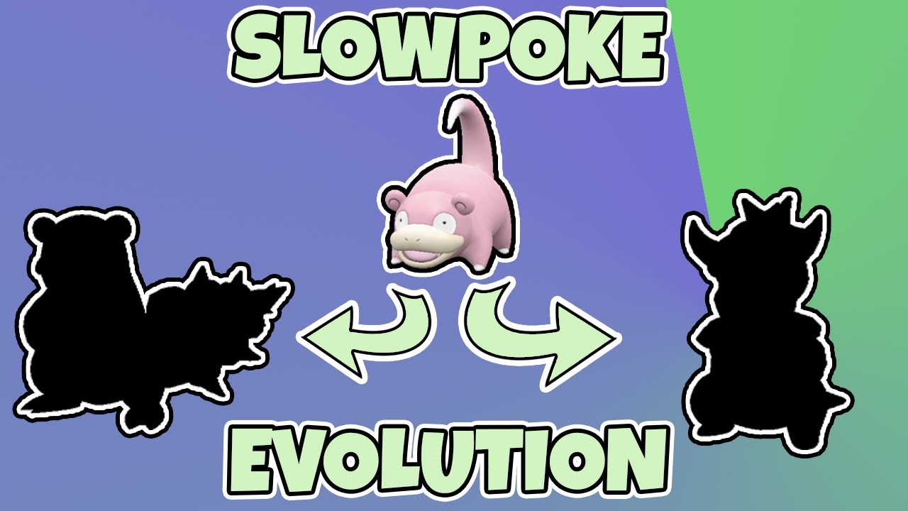 How to Evolve Slowpoke | Slowbro & Slowking