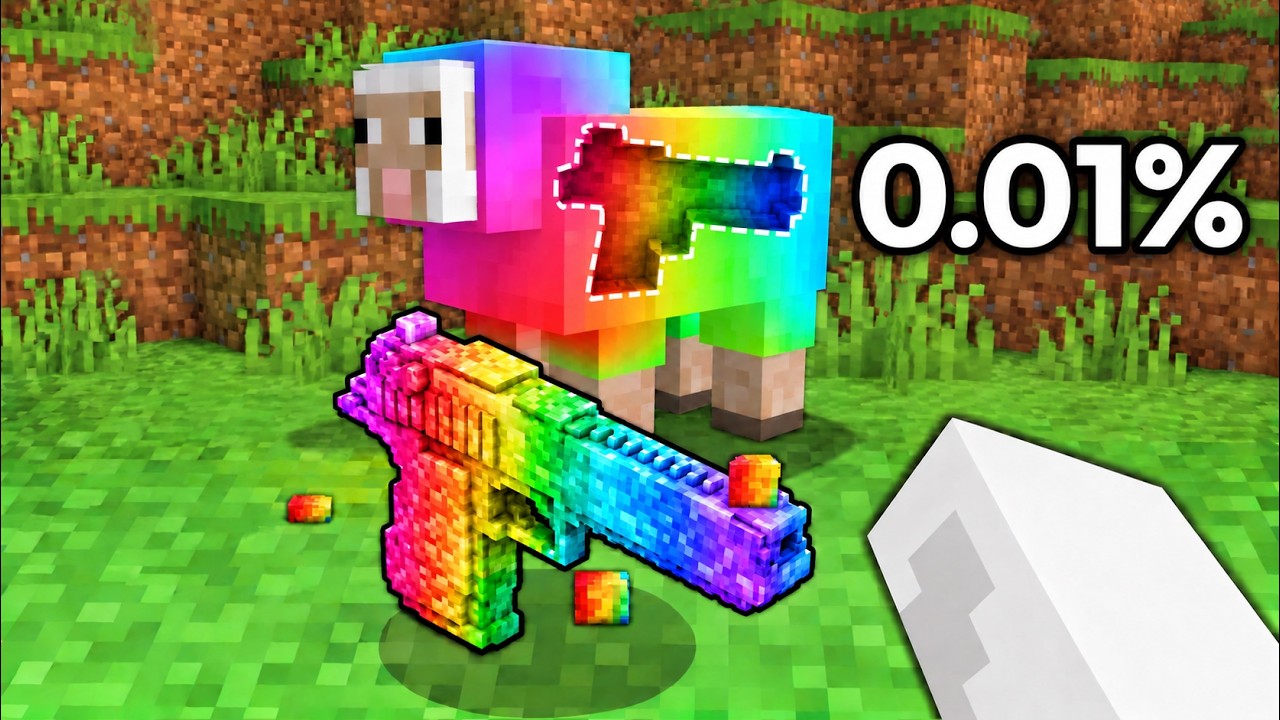 Minecraft mais TOUT les MOBS sont des ARMES..