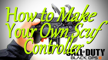 How to Make Your Own Scuf Controller Black Ops 3 Style