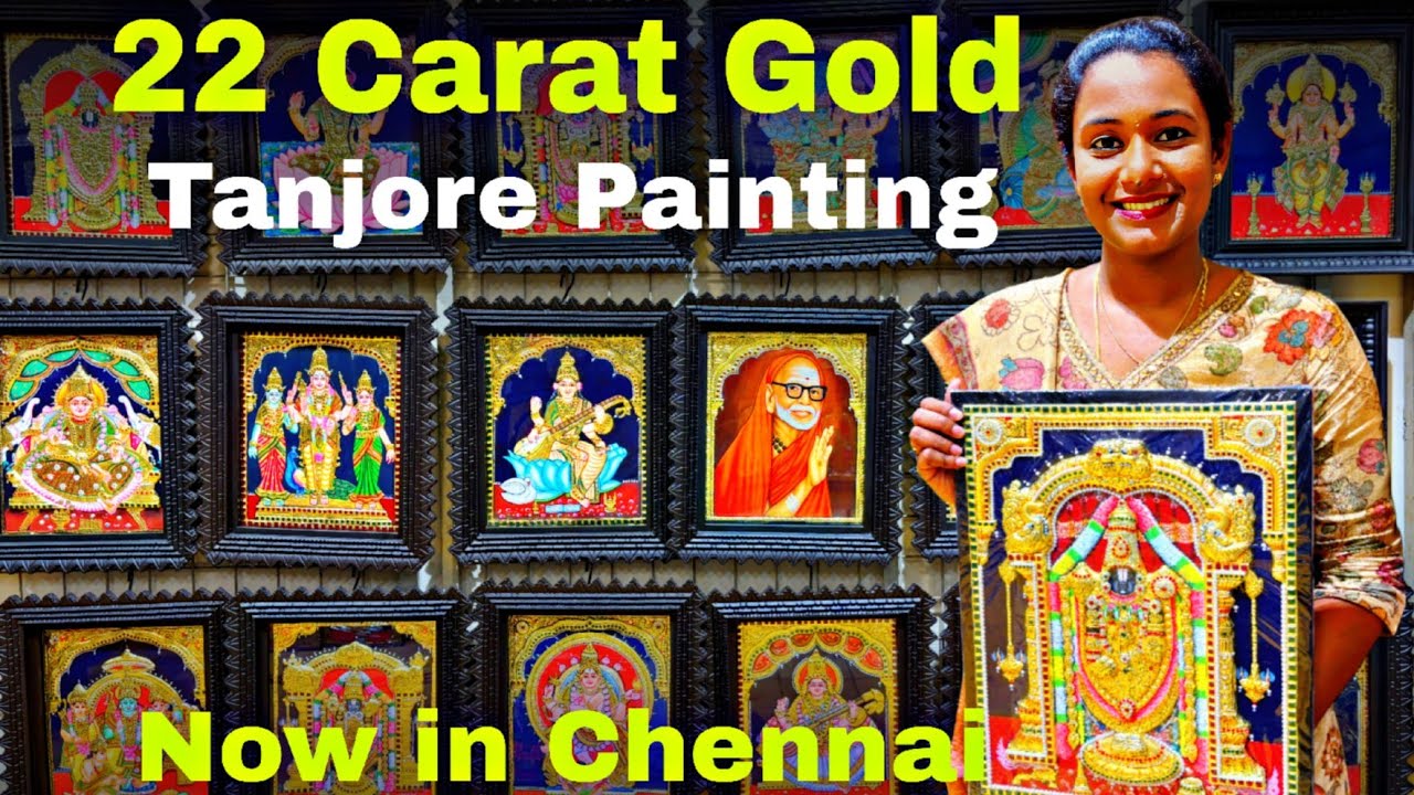 Make your desired photos at 22 Carat Gold Original Tanjore Painting now in Chennai