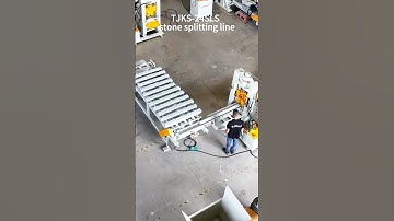 Easternpegasus cubic stone production line, Stone splitting machine.