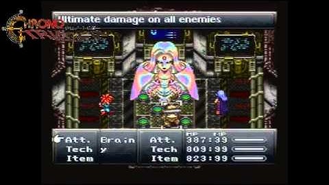 Chrono Trigger - Mother Brain Boss Fight