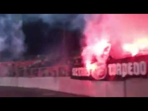 ტორპედოს ფეხბურთელების ზეიმი ფანებთან ერთად  \"ჩემპიონო შენი გვჯერა!\" - Torpedo 2 - 2 Dinamo