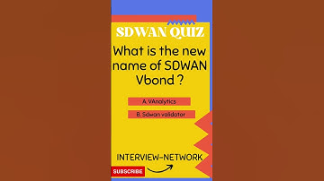 The  New Name of cisco sdwan VBond | sdwan validator #sdwan #shorts
