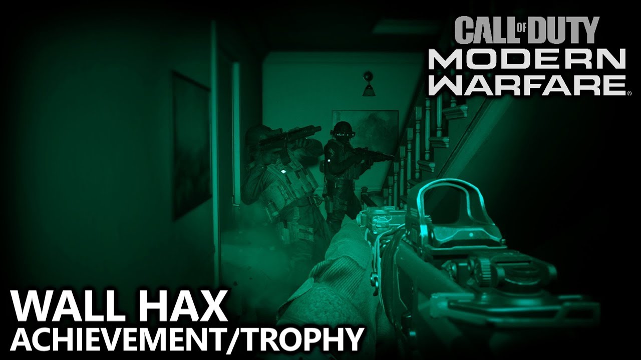 Call of Duty Modern Warfare - Wall Hax Achievement/Trophy Guide - Save  Alpha 3-2 from being downed - 