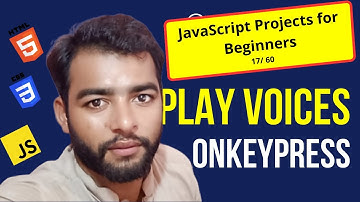 JavaScript Keyboard Events for Voice Playback | Day 17: HTML, CSS, & JS | 60-Day Challenge