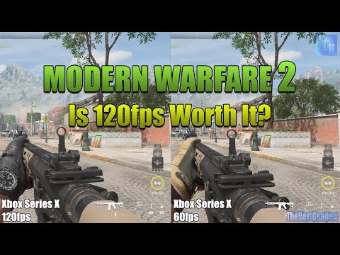 Is 120fps WORTH IT for Modern Warfare 2 Multiplayer on Xbox Series X? 120fps Vs 60fps