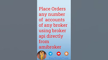 Amibroker Broker API Integration Intro