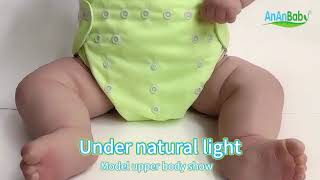 New Style Glowing Snap Diaper