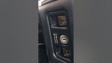 How to Open 1998 Lexus GS300 Trunk without Key