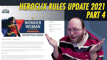 Heroclix - Heroclix 2021 Rules 4 : Theme Teams - Feedback