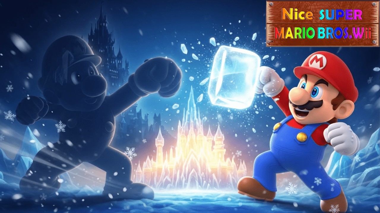 Nice Mario Nice Super Mario Bros.Wii #8 Walkthrough 100% - YouTube
