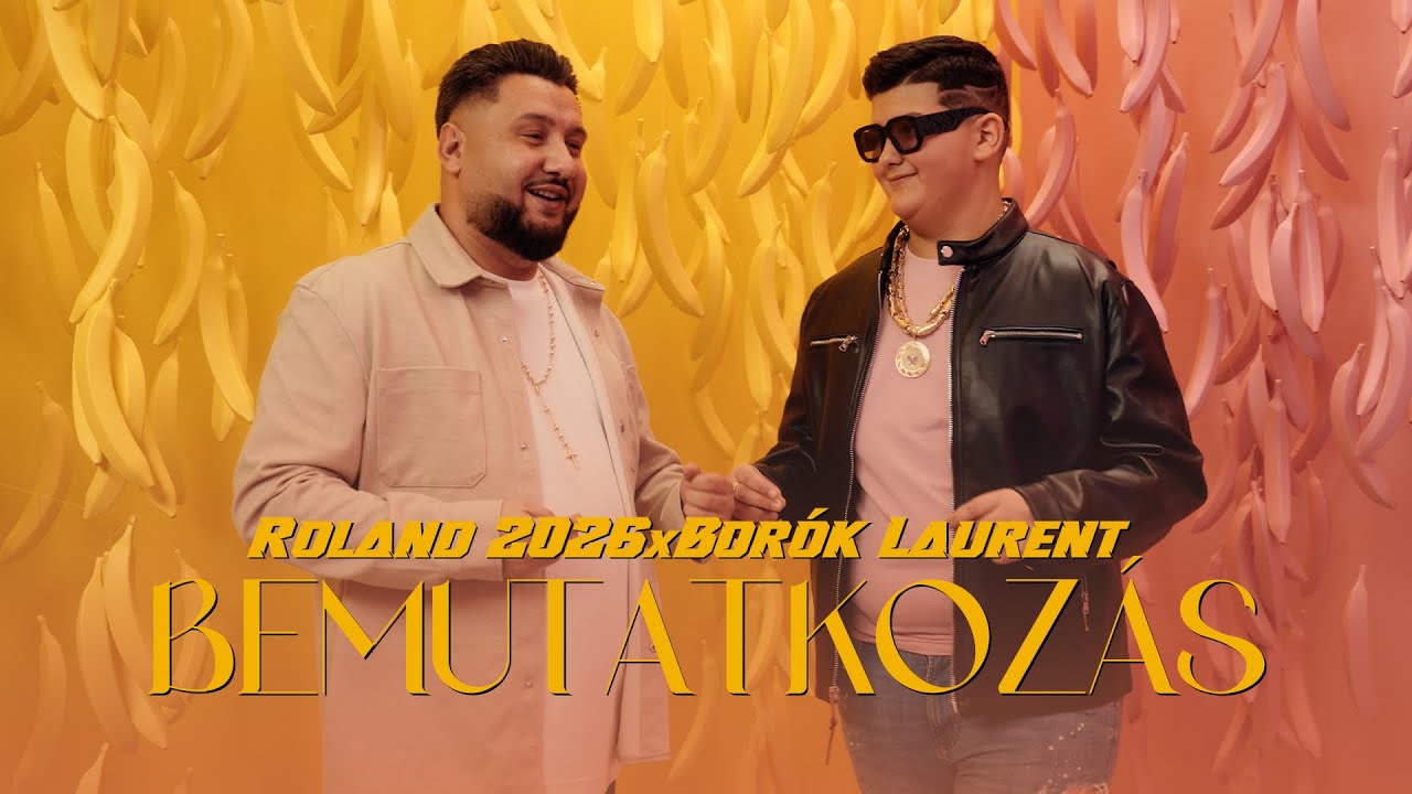 ROLAND 2026 X Borók Laurent - BEMUTATKOZÁS / Official Music Video/4K