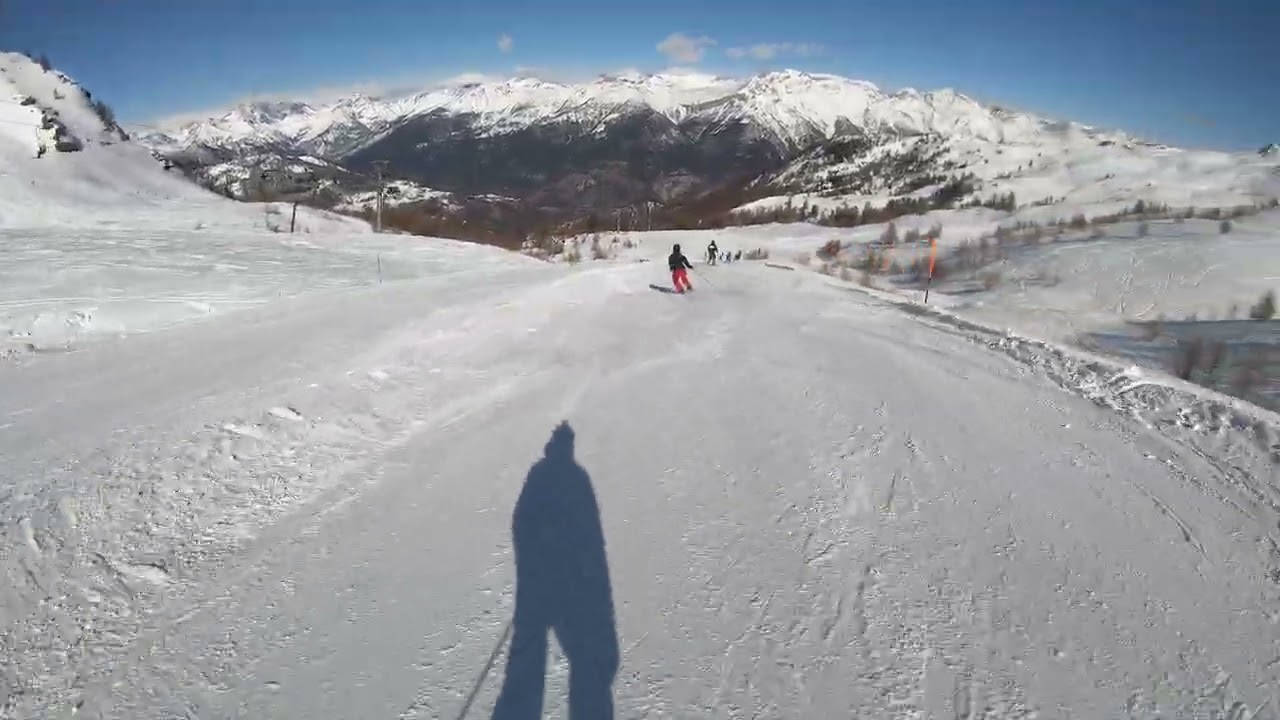 Vialattea:Pista Canale Colò Sauze D'Oulx