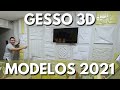 NOVOS MODELOS DE GESSO 3D TENDENCIA ANO 2021