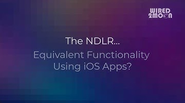 Make Your Own NDLR... (or something similar using iPad apps)
