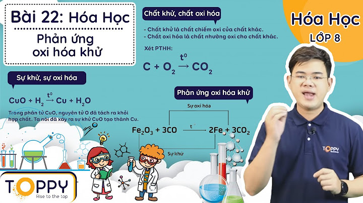 Cách viết phương trình oxi hóa khử