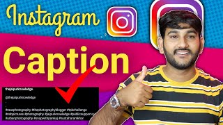 How to write Best Caption on Instagram Post 2021, How to viral instagram Post, Jaipur Knowledge screenshot 5