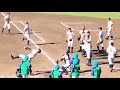 【茨城国体】明石商業 シートノック 外野ノックがまさかの柵越え連発に球場からは拍手も 2019/10/1 関東一戦