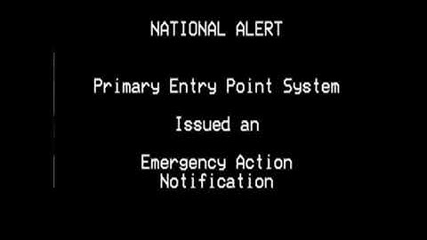 EAS Mock/Filler - "2004 Emergency Action Notification" (Lost In Silence)