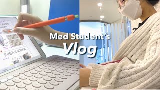 First week of online med school: Living alone diaries and Studying✍ Korean medical student's Vlog