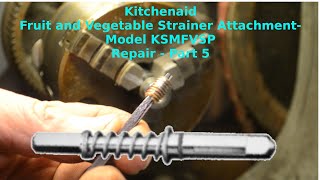 Kitchenaid - Fruit and Vegetable Strainer Attachment - Model KSMFVSP - Repair = Part 5