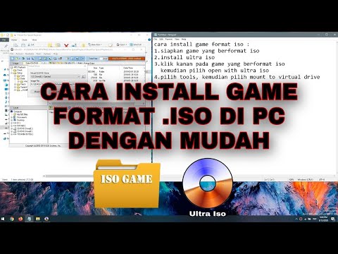 Video: Cara Menjalankan Game Dalam File Iso