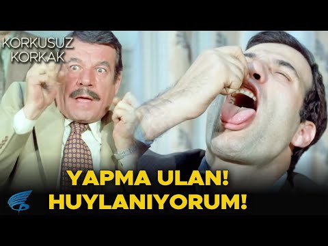 Korkusuz Korkak Türk Filmi | Mülayim, Ayı Abbas'ı Limonla Delirtiyor!