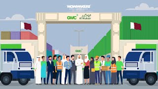 Explainer video for logistics company in Qatar | GWC Al-Wukair logistics park