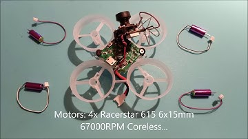 Building a NL Whoop with BeeCore F3 EVO fc board