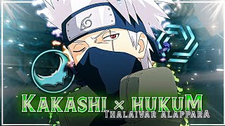 jailer x kakashi tiger ka hukum song in Tamil #anime #naruto #kakashi #karur