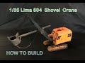 Building the 1/35 MASTER PIECE MODELS LIMA 604 Shovel crane dragline resin kit