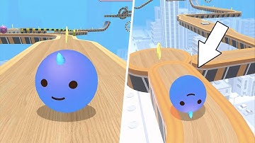 Sky Rolling Ball 3D - Levels 53 to 54 - Gameplay All Levels Android, iOS