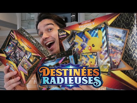 Collection Destinées Radieuses – Pikachu‑V