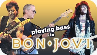 Playing bass in Bon Jovi - Alec John Such and Hugh McDonald - Bass Habits - Ep 70