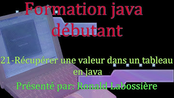 21-Récupérer une valeur dans un tableau en java(version créole haïtien)