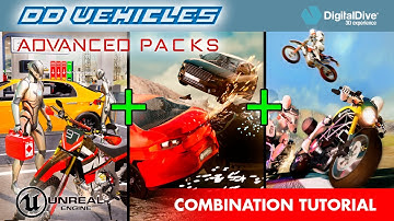 Unreal Engine 5 Chaos Vehicles Tutorial – Cars, Bikes & Fuel System Integration (UE5 Advanced Packs)