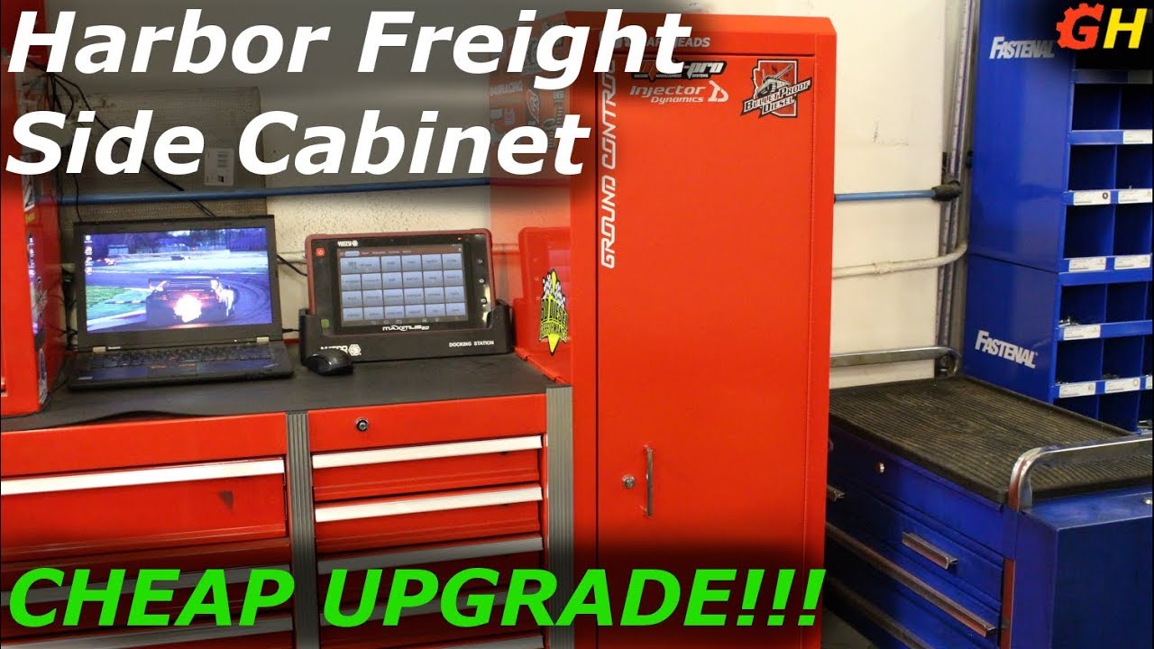 Harbor Freight Side Cabinet Is 200 Worth It Youtube