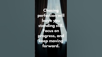 Perfection is the enemy of progress #psychologyfacts