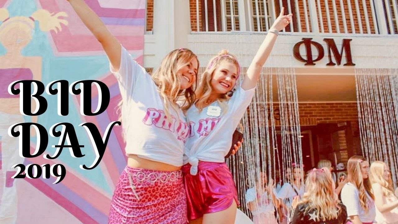 HOW PHI MU AT OLE MISS DOES BID DAY // Ole Miss Bid Day 2019 // Vlog