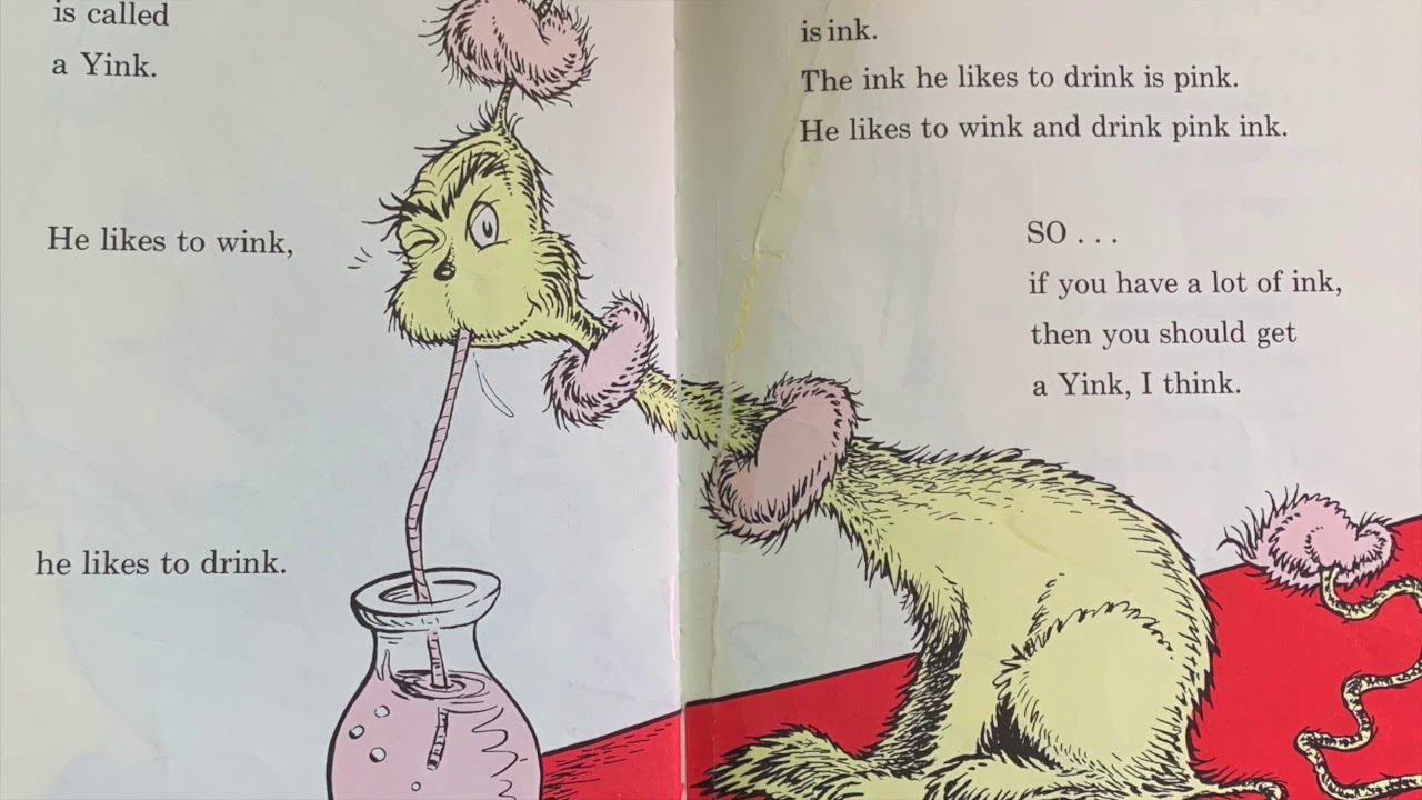 One Fish Two Fish Red Fish Blue Fish- By Dr. Seuss - YouTube