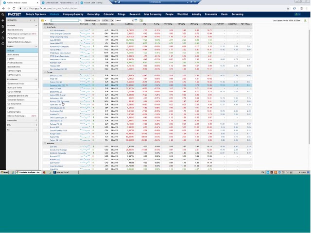 FactSet demo for International Campus Faculty