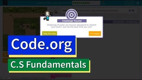 While Loops with the Farmer CS Express Lesson 12.10 - Course D 12.10 Code.org Tutorial with Answers