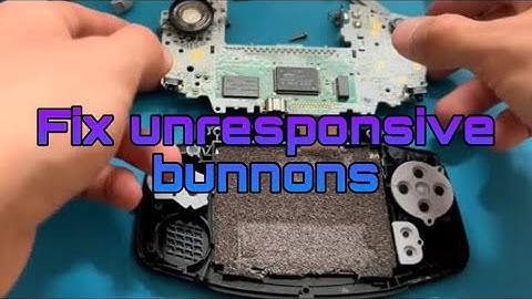 How to fix non-responsive buttons on the Nintendo GameBoy Advance