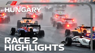 F3 Race 2 Highlights | 2020 Hungarian Grand Prix