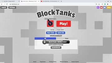 Playing BlockTanks.io with random people