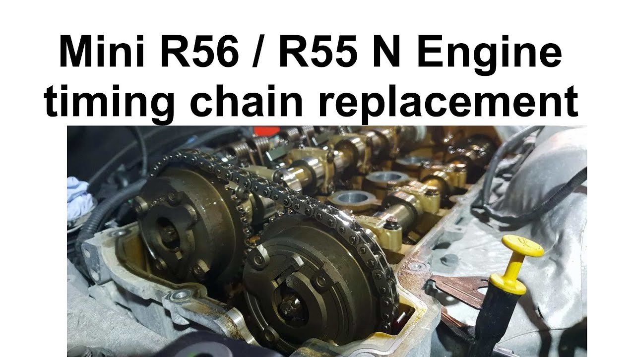 Mini R56 Timing Chain Replacement. Mini Cooper timing chain noise