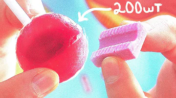 СКОЛЬКО ЖВАЧЕК В 200 ЧУПА ЧУПСАХ - Эксперимент