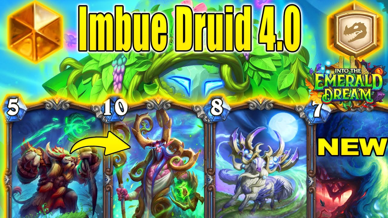 Buffed Jade Nature Druid Deck 4.0 Is An Excellent Craft For Into the Emerald Dream | Hearthstone